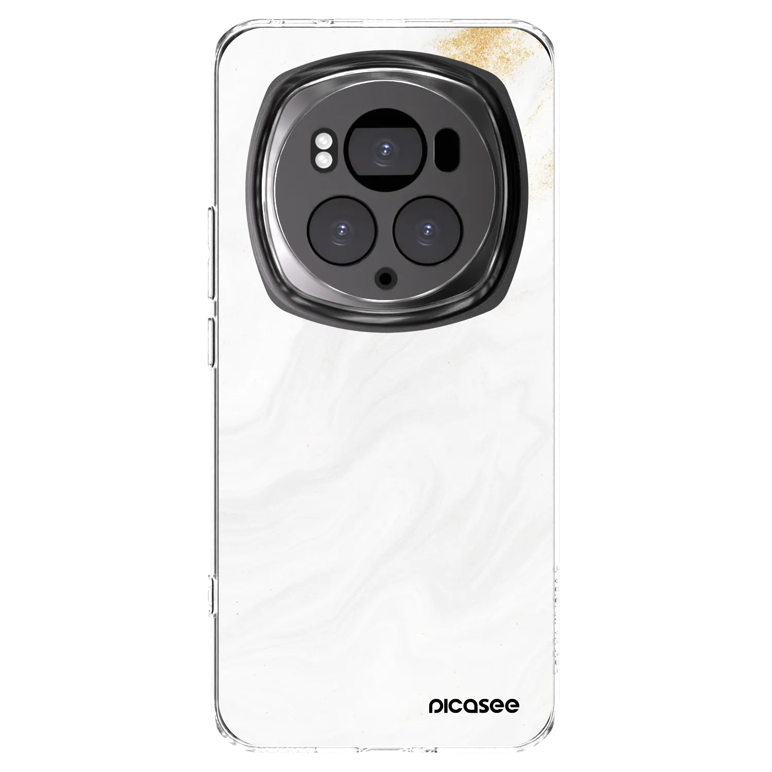 Picasee silikonowe przeźroczyste etui na Honor Magic6 Pro - White
