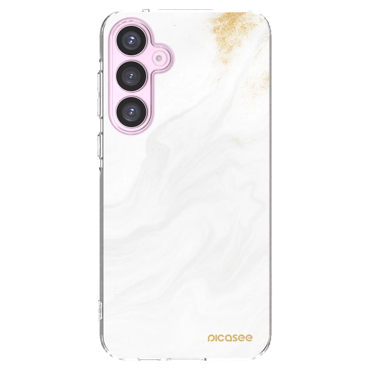 Picasee silikonowe przeźroczyste etui na Samsung Galaxy A55 5G A556B - White