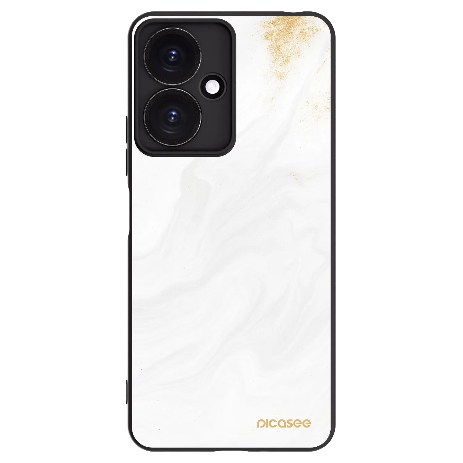 Picasee silikonowe czarne etui na Xiaomi Redmi 13C 5G - White