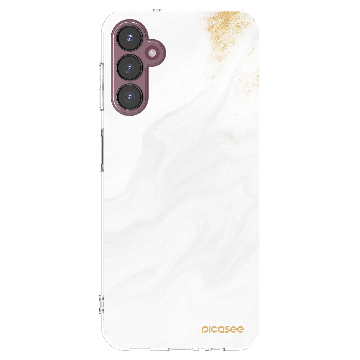 Picasee silikonowe przeźroczyste etui na Samsung Galaxy A05s A057G - White