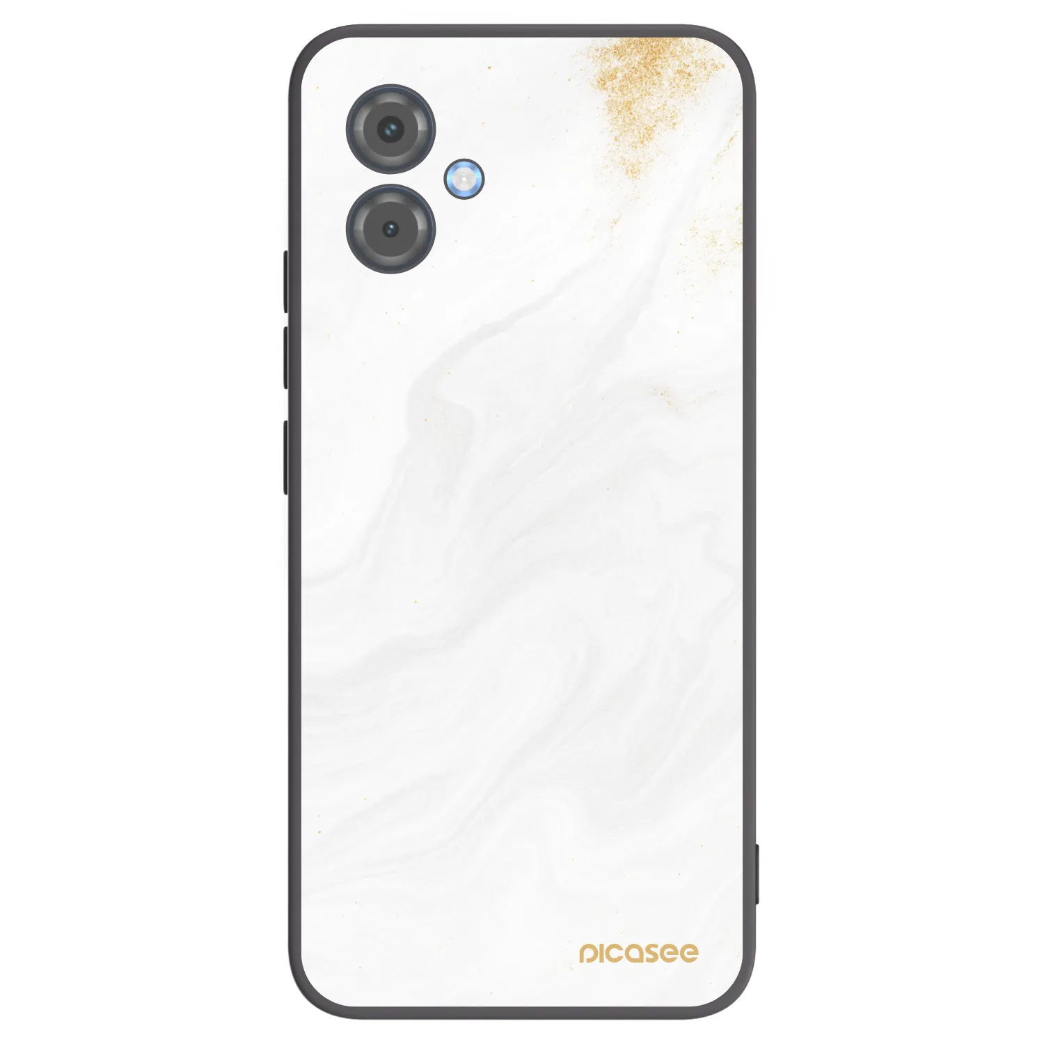 Picasee silikonowe czarne etui na Motorola Moto G14 - White