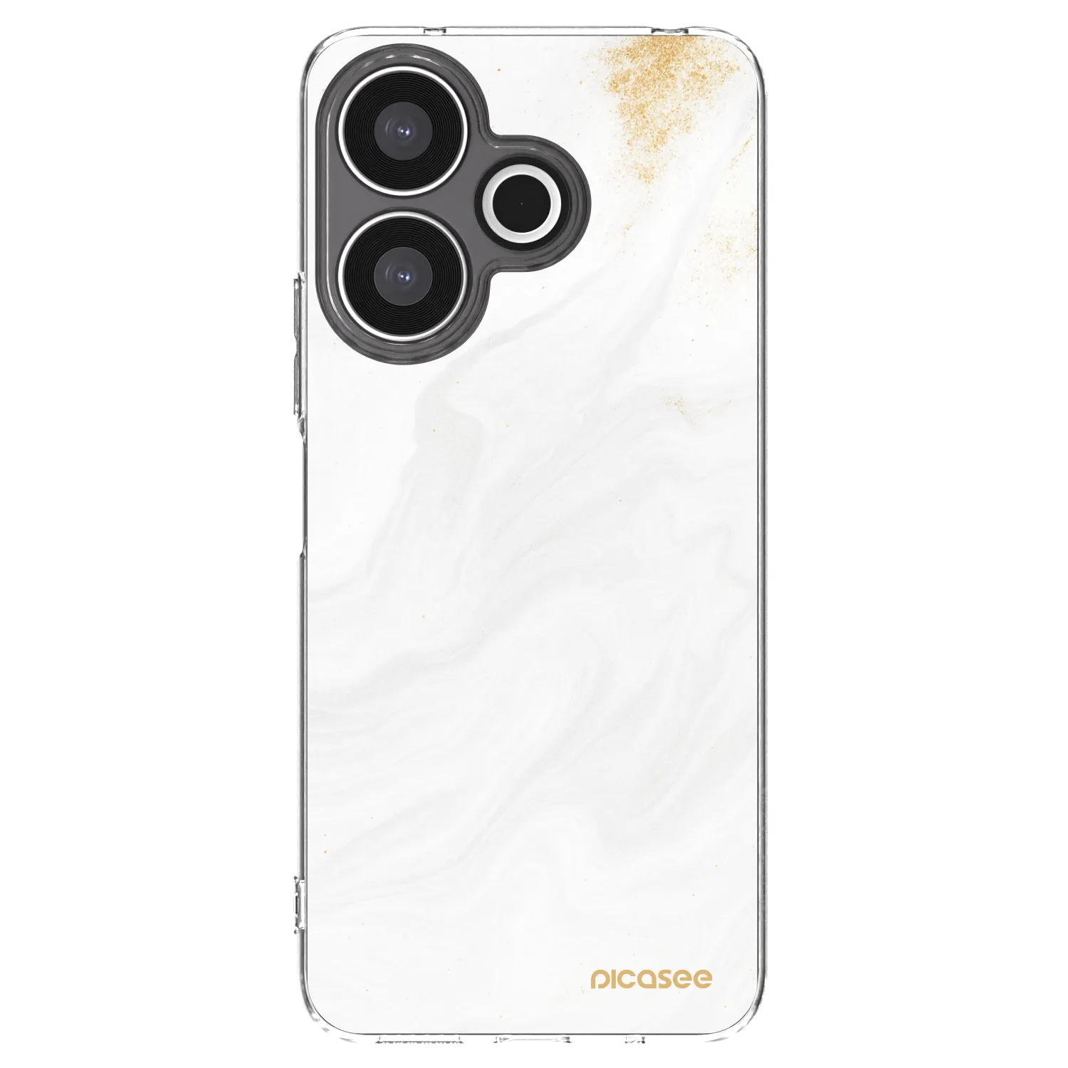 Picasee silikonowe przeźroczyste etui na Xiaomi Redmi 13 4G - White