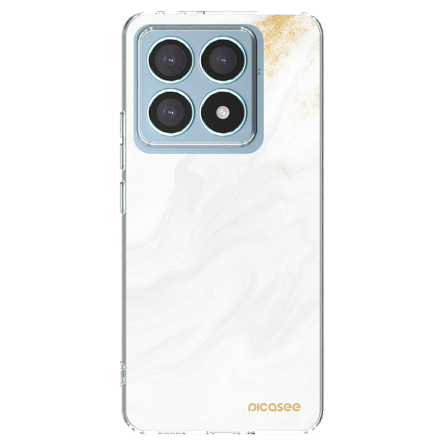 Picasee silikonowe przeźroczyste etui na Xiaomi 14T Pro - White