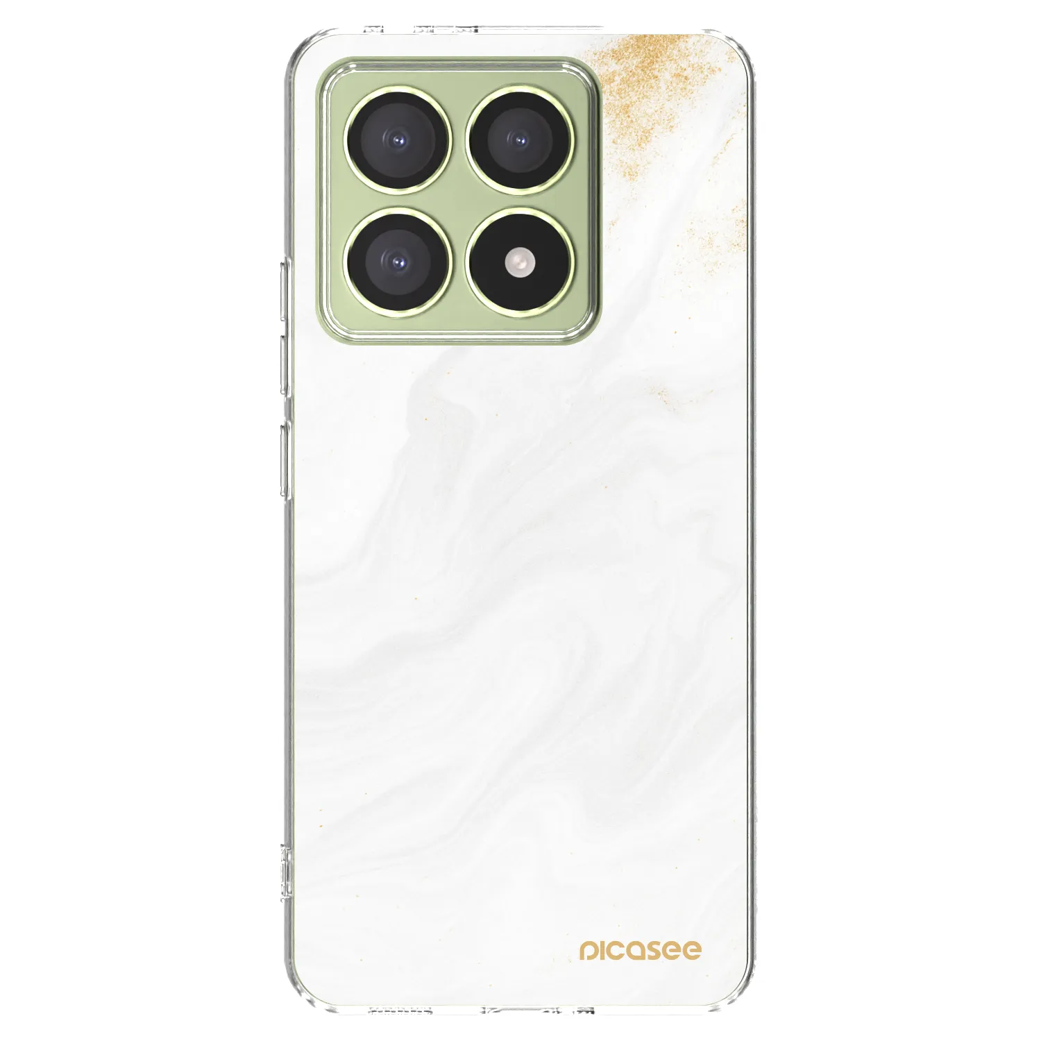 Picasee silikonowe przeźroczyste etui na Xiaomi 14T - White
