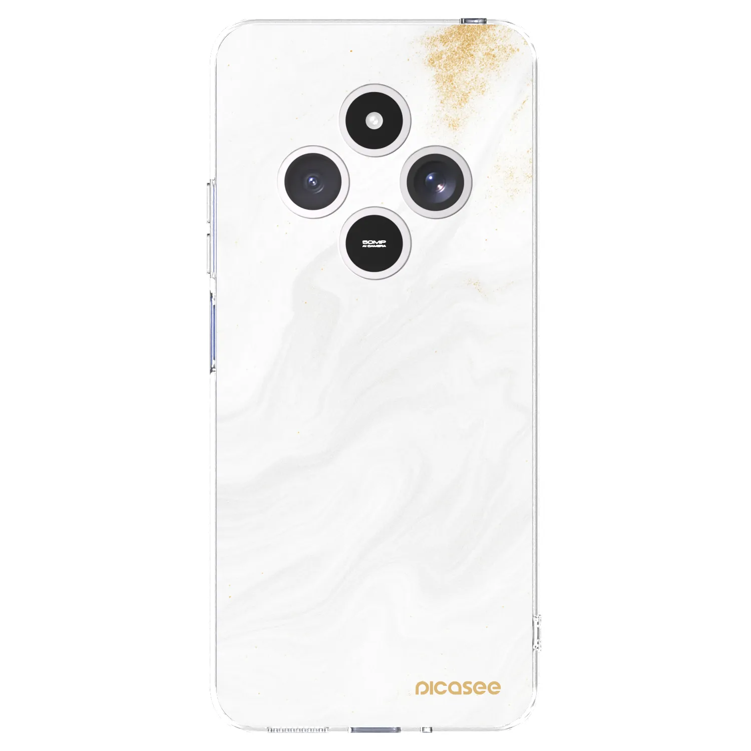 Picasee silikonowe przeźroczyste etui na Xiaomi Redmi 14C - White