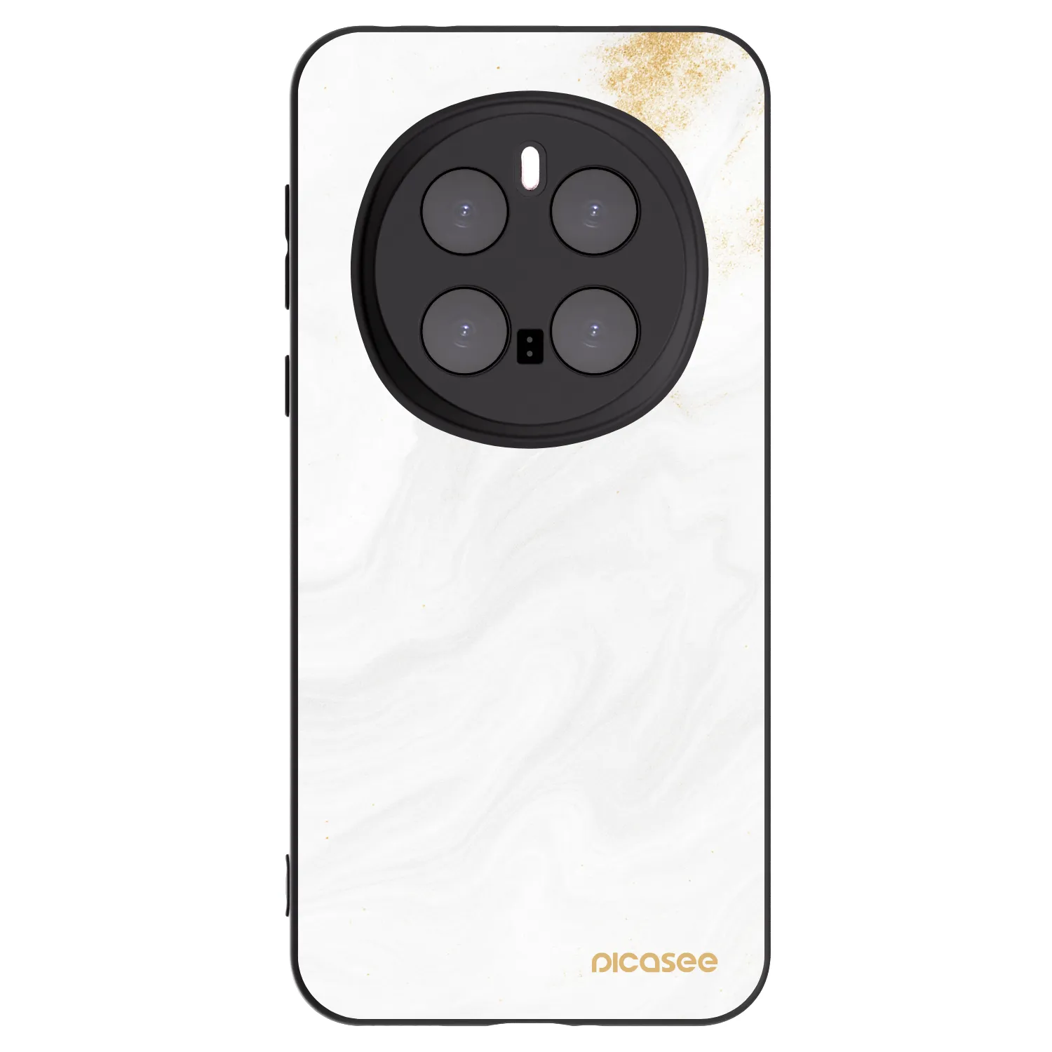 Picasee silikonowe czarne etui na Honor Magic7 Pro 5G - White