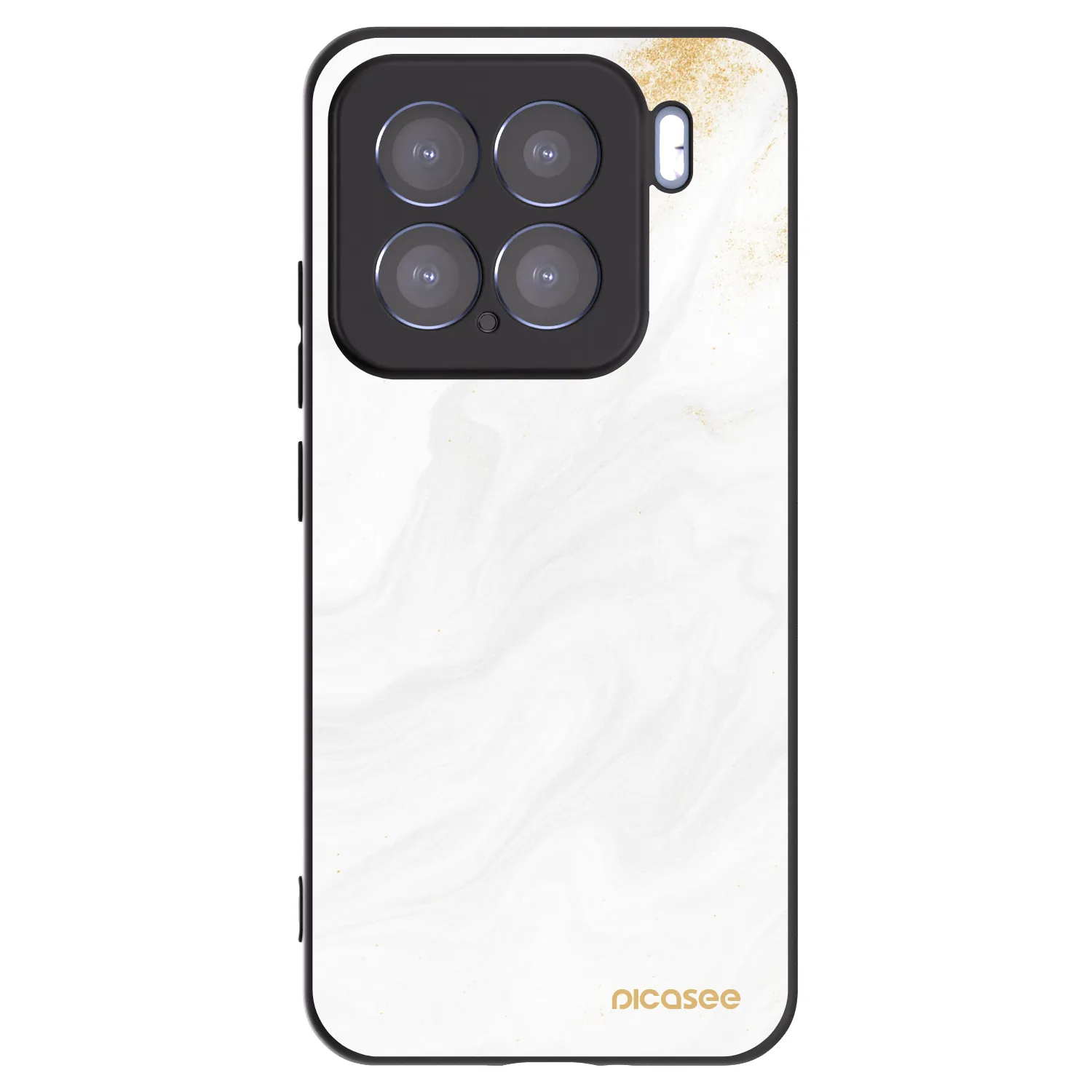 Picasee silikonowe czarne etui na Xiaomi 15 - White