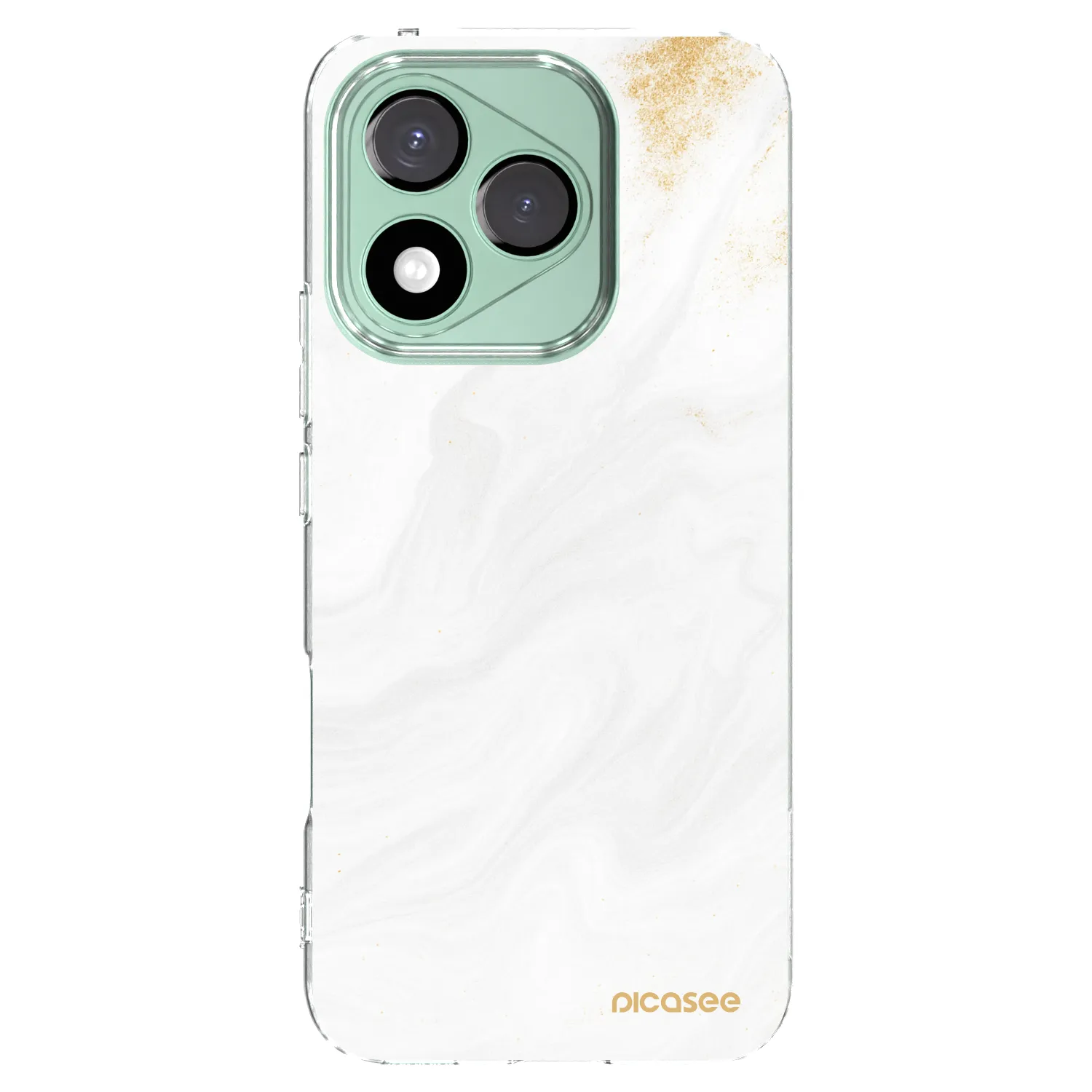 Picasee silikonowe przeźroczyste etui na Honor 400 Lite 5G - White