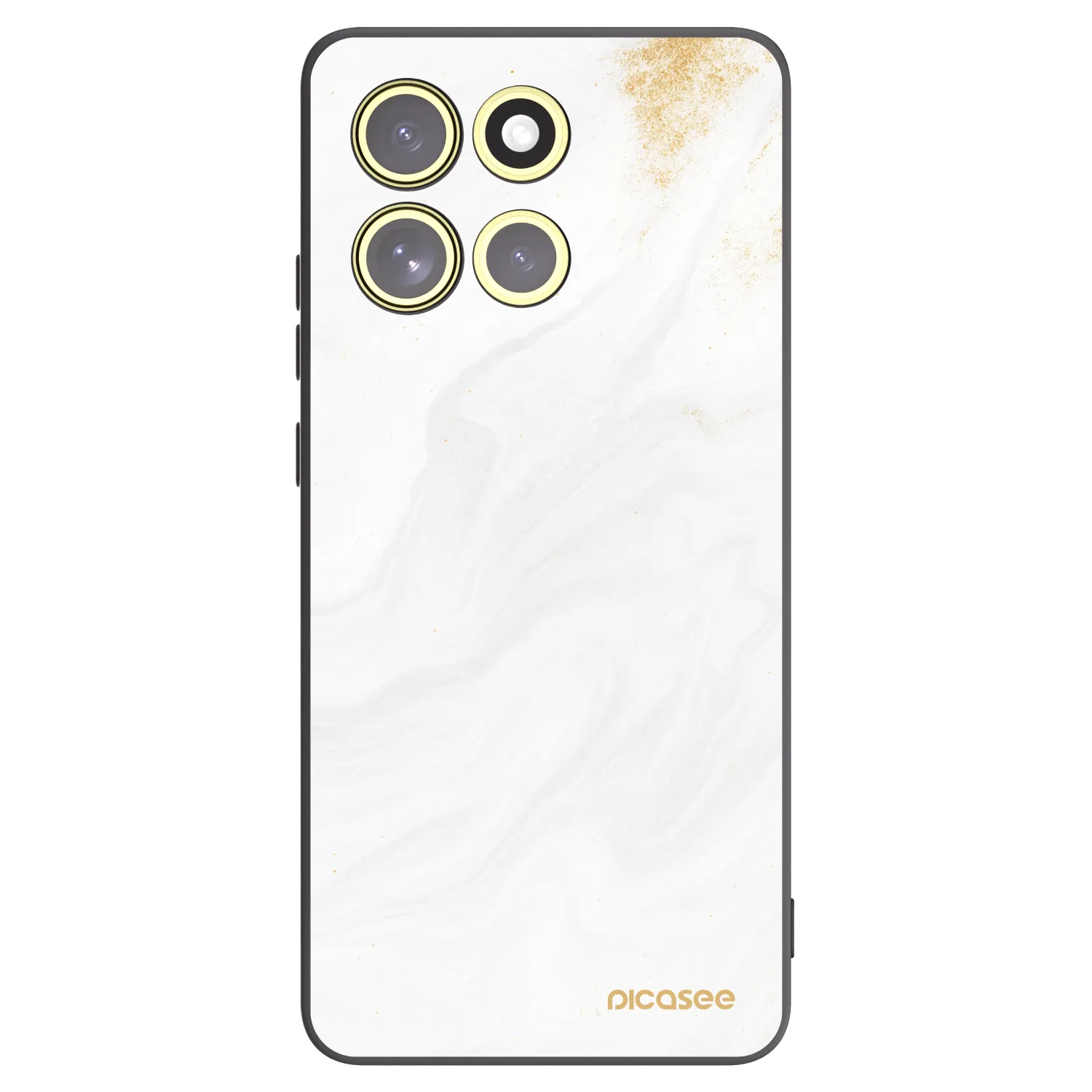 Picasee silikonowe czarne etui na Motorola Moto G86 5G - White