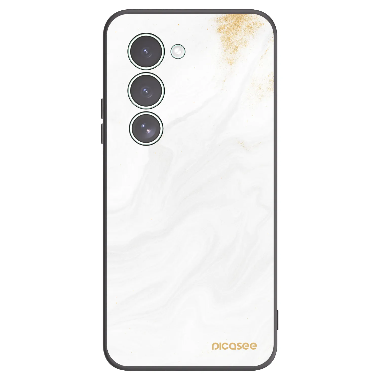 Picasee silikonowe czarne etui na Xiaomi Redmi 15 5G - White