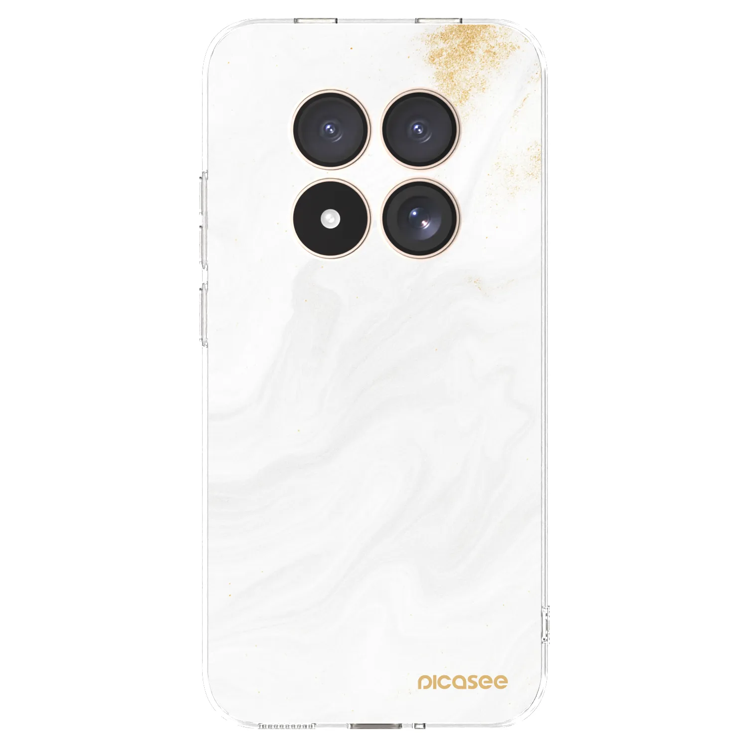 Picasee silikonowe przeźroczyste etui na Xiaomi Redmi Note 15 Pro 4G - White