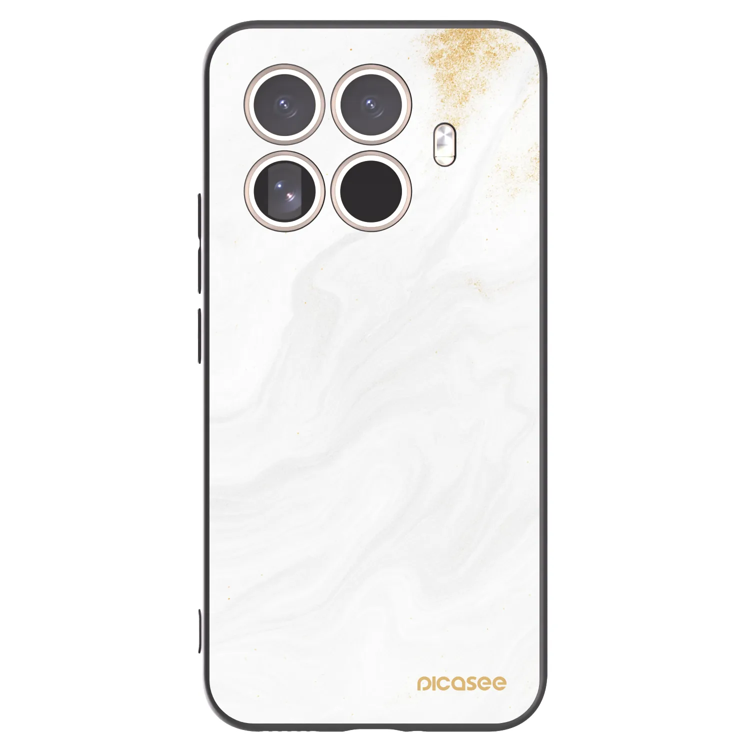 Picasee silikonowe czarne etui na Xiaomi 15T Pro - White