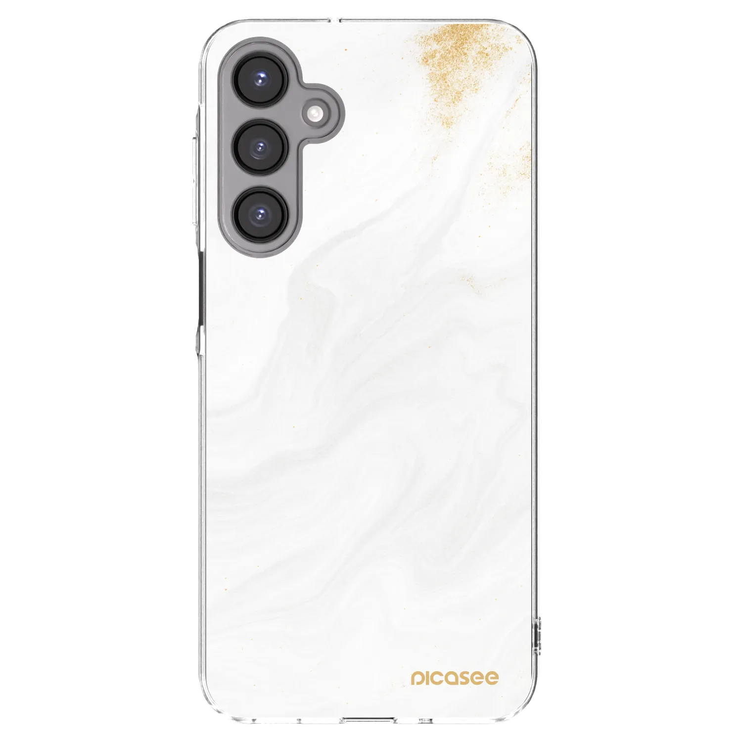 Picasee silikonowe przeźroczyste etui na Samsung Galaxy A16 4G - White