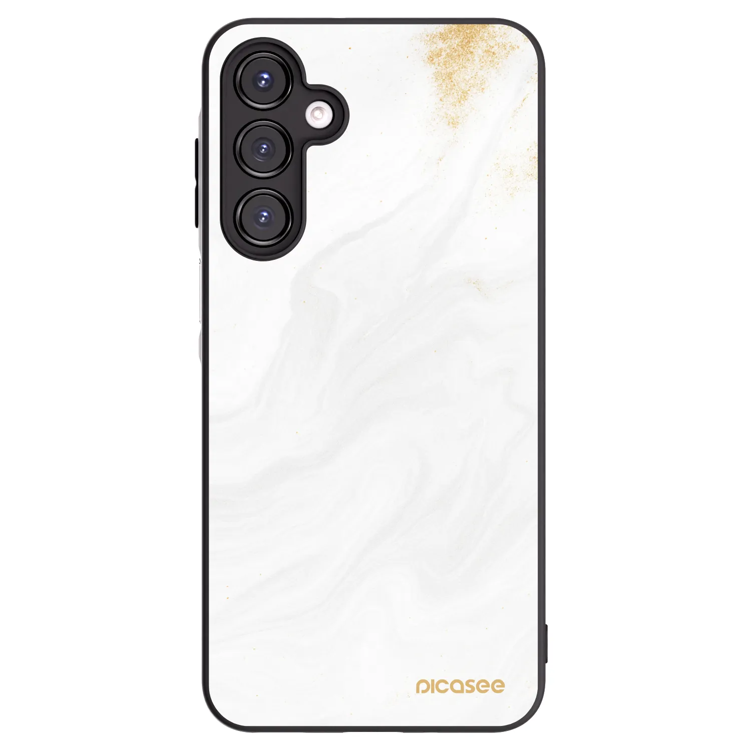 Picasee silikonowe czarne etui na Samsung Galaxy A16 4G - White