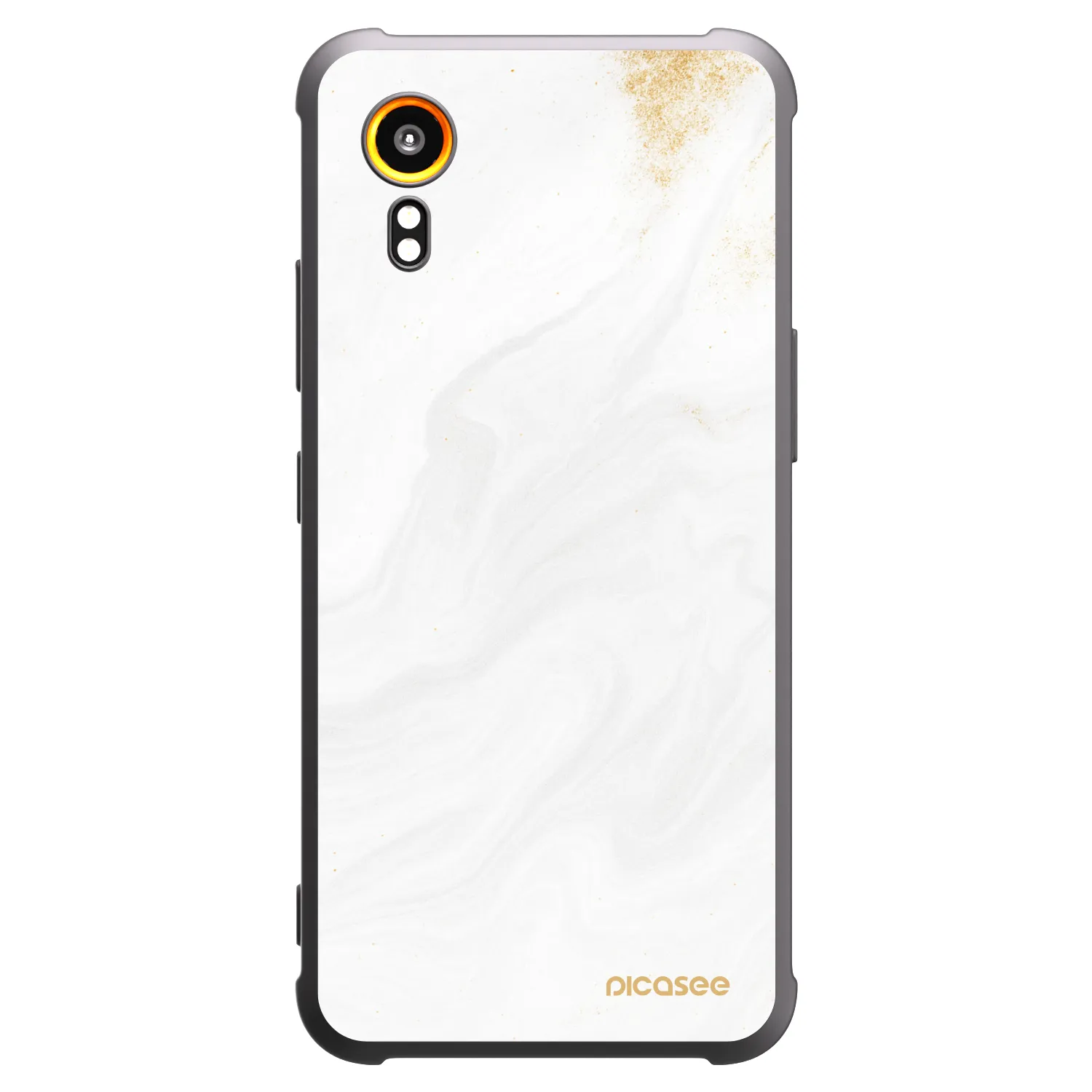 Picasee silikonowe czarne etui na Samsung Galaxy Xcover 7 - White