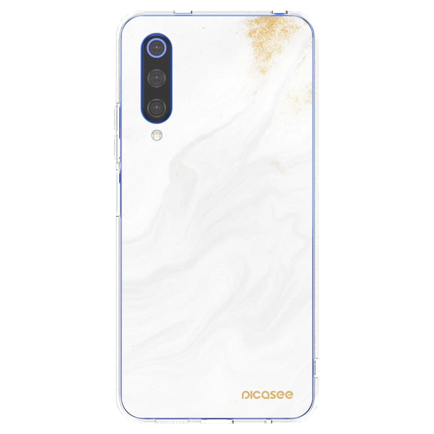 Picasee silikonowe przeźroczyste etui na Xiaomi Mi 9 SE - White