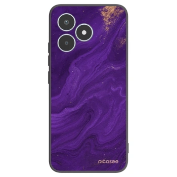 Picasee silikonowe czarne etui na Realme C53 - Purple