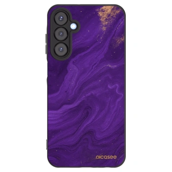 Picasee silikonowe czarne etui na Samsung Galaxy A25 A256B 5G - Purple