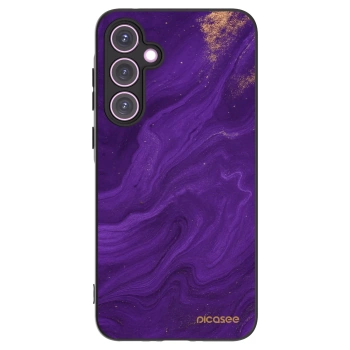 Picasee silikonowe czarne etui na Samsung Galaxy A35 5G A356B - Purple