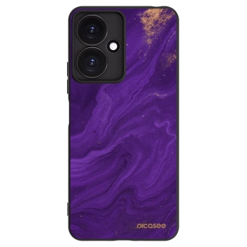Picasee silikonowe czarne etui na Xiaomi Redmi 13C 5G - Purple