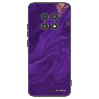 Picasee silikonowe czarne etui na Realme 12X - Purple