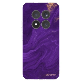 Picasee silikonowe przeźroczyste etui na Xiaomi Redmi Note 15 Pro+ - Purple