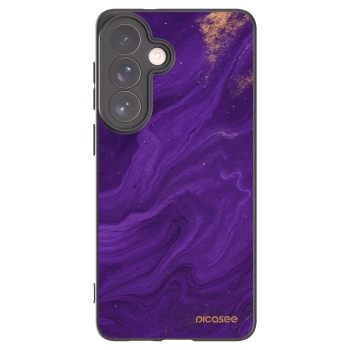 Picasee silikonowe czarne etui na Samsung Galaxy S26+ - Purple