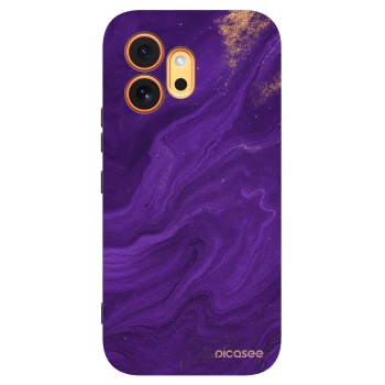 Picasee silikonowe czarne etui na Honor 600 - Purple
