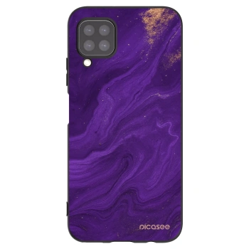 Picasee silikonowe czarne etui na Huawei P40 Lite - Purple