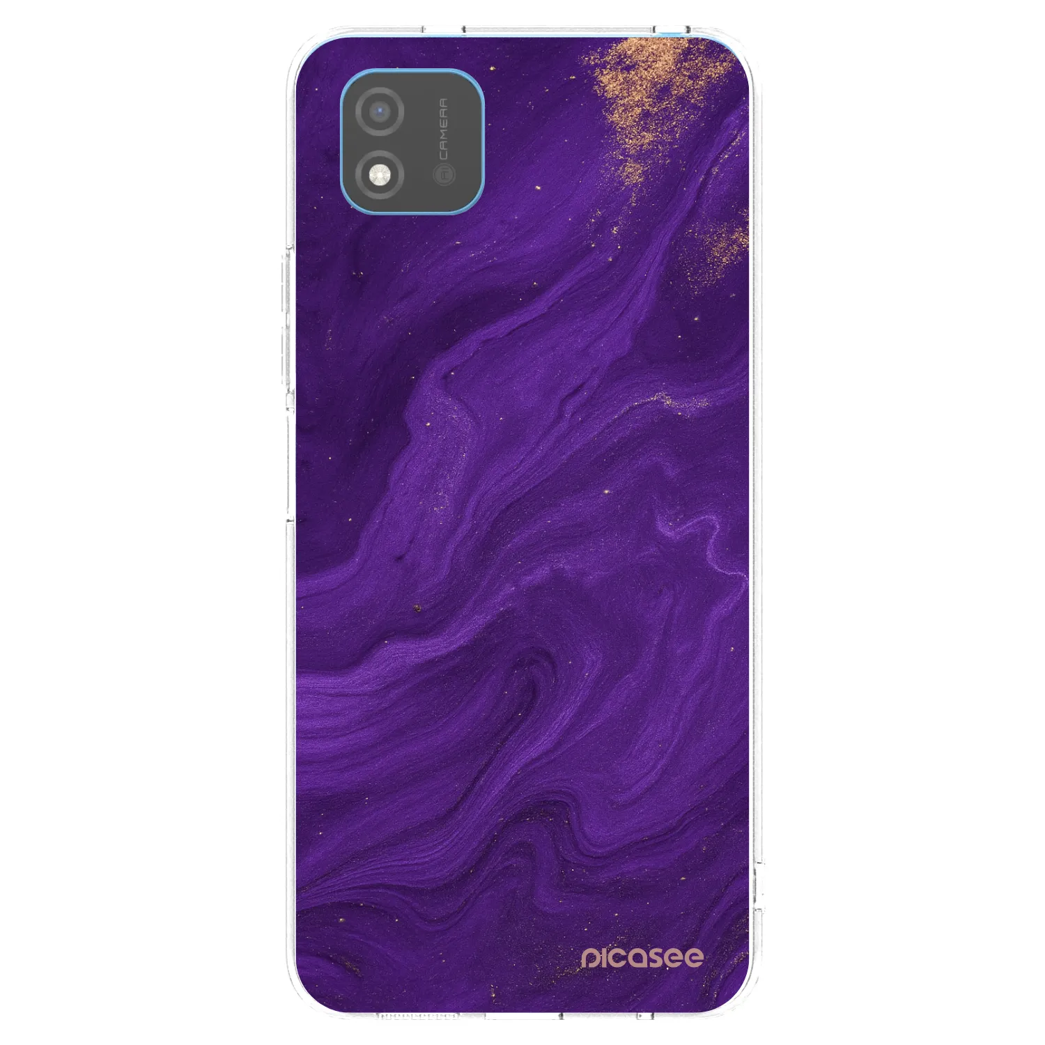 Picasee silikonowe przeźroczyste etui na Realme C11 (2021) - Purple