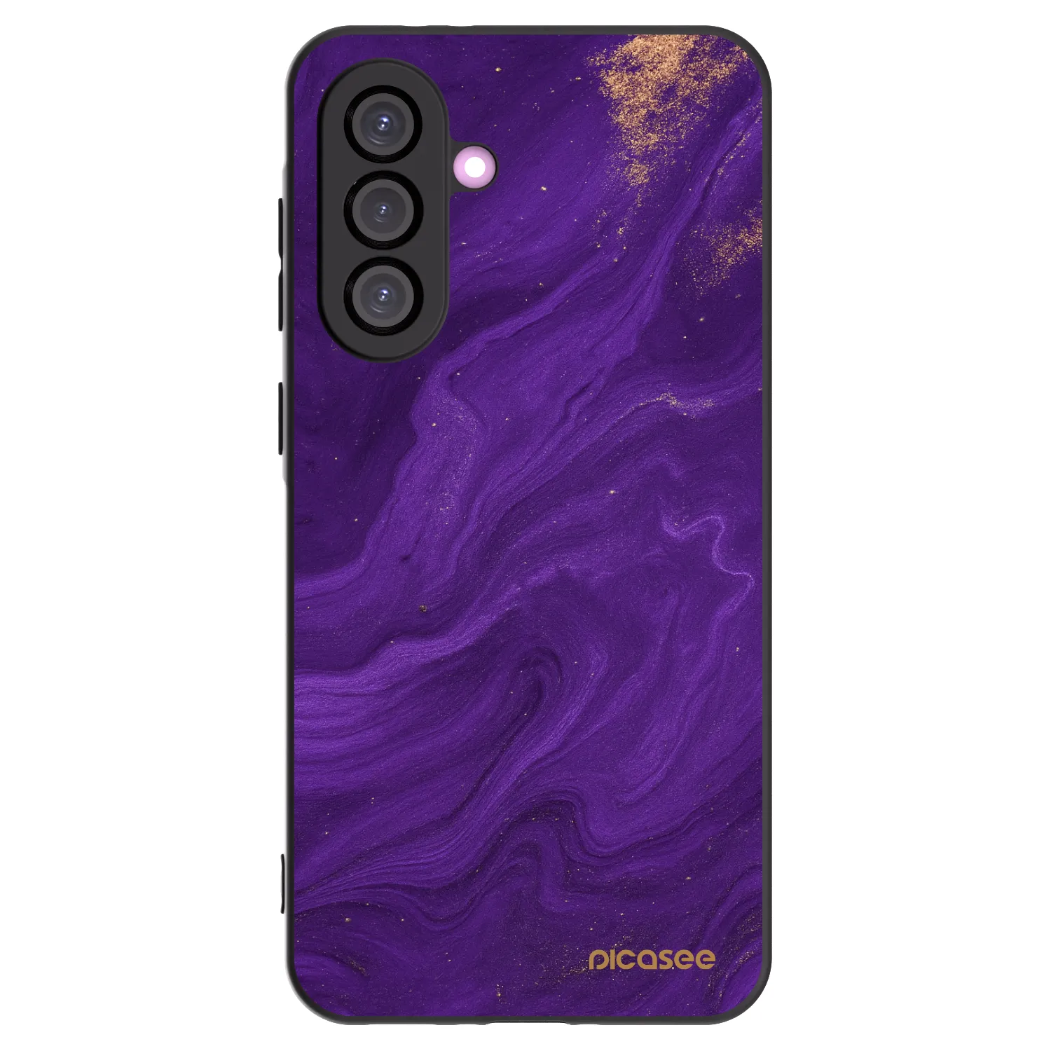Picasee silikonowe czarne etui na Samsung Galaxy A36 5G - Purple