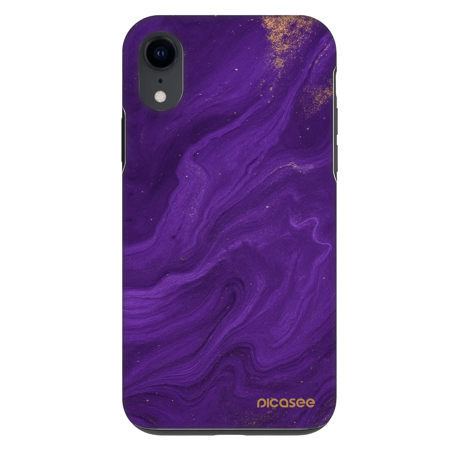 Picasee Fashion Case na Apple iPhone XR - Purple