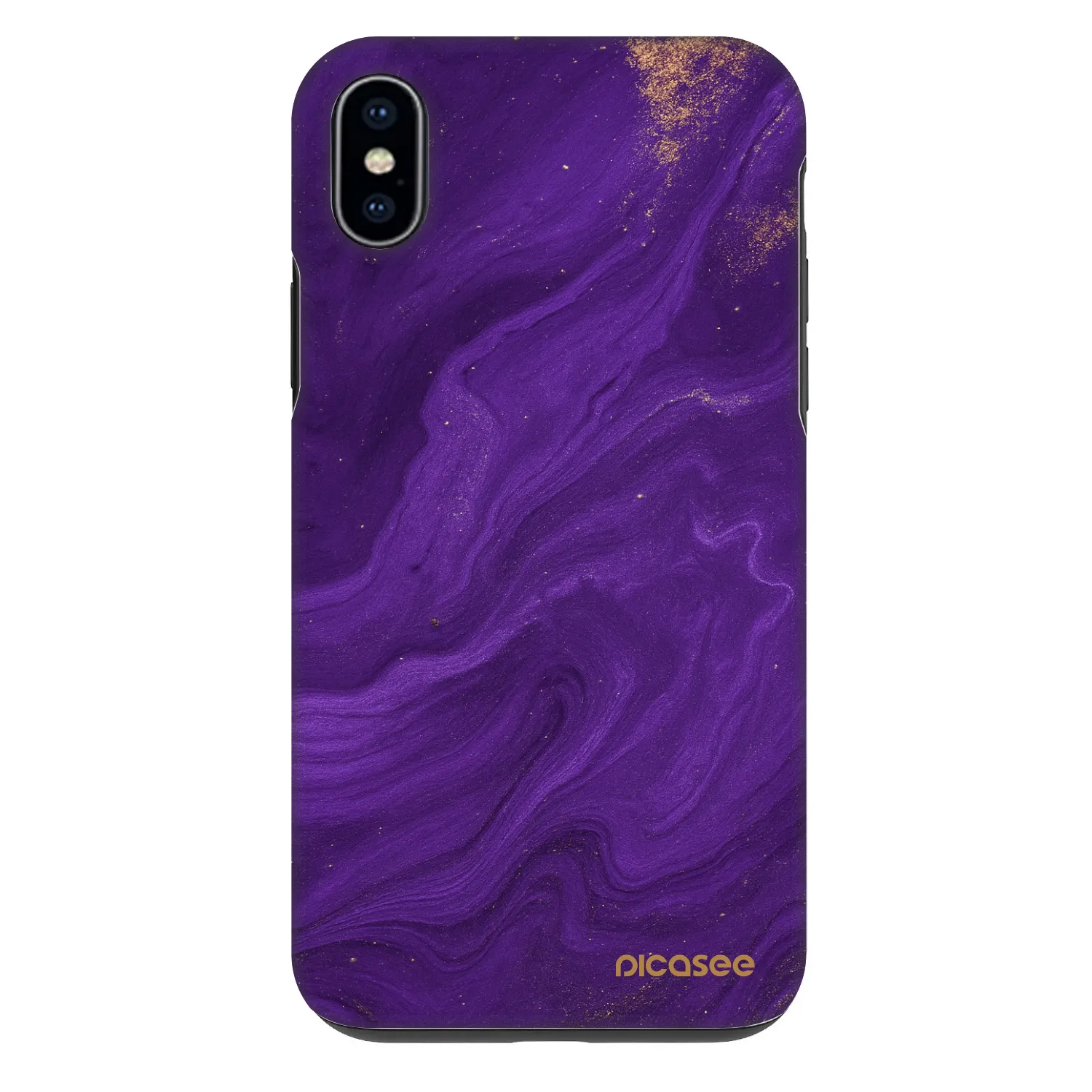 Picasee Fashion Case na Apple iPhone XS Max - Purple