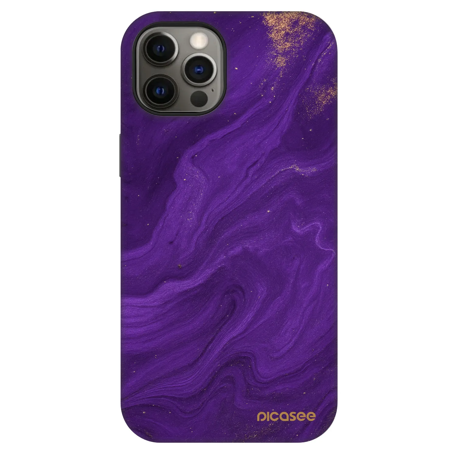 Picasee Fashion Case MagSafe na Apple iPhone 12 - Purple