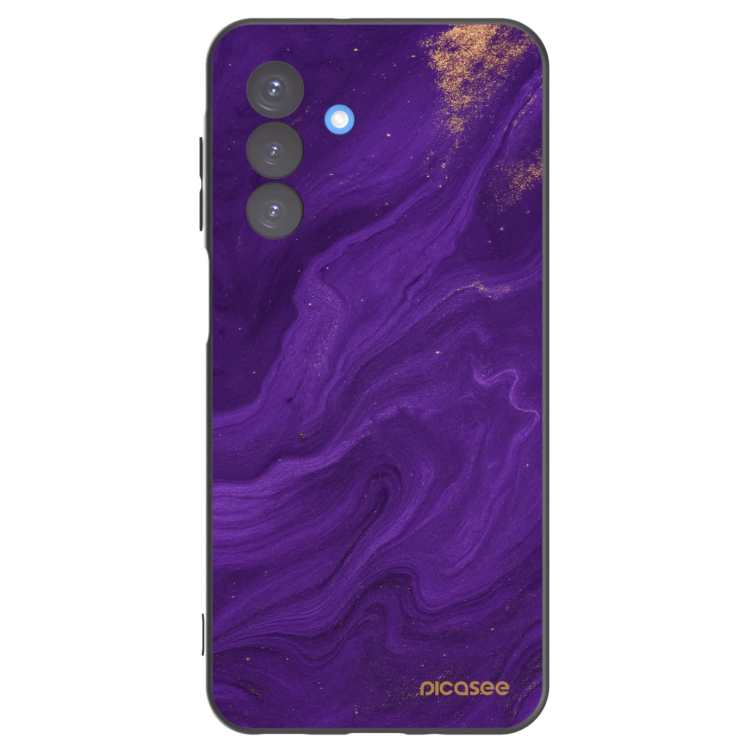 Picasee silikonowe czarne etui na Samsung Galaxy A17 5G - Purple