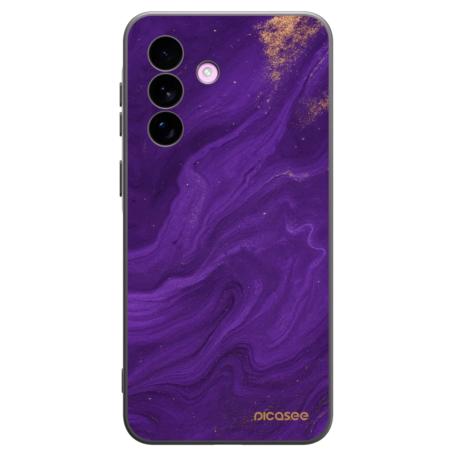 Picasee silikonowe czarne etui na Samsung Galaxy A57 5G - Purple