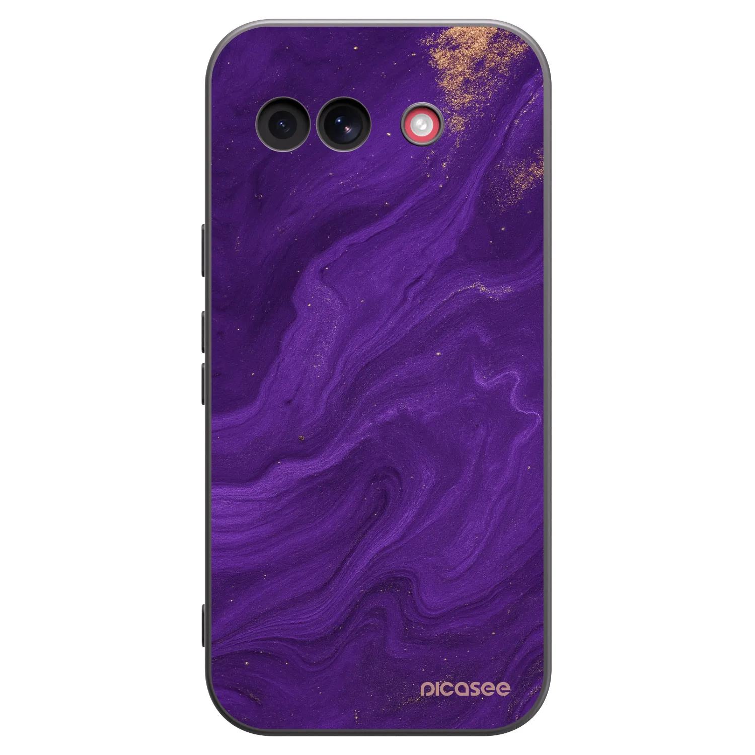 Picasee silikonowe czarne etui na Google Pixel 10a - Purple