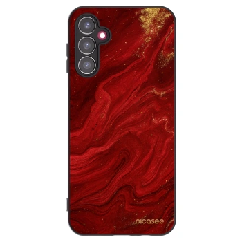 Picasee silikonowe czarne etui na Samsung Galaxy A14 5G A146P - Red