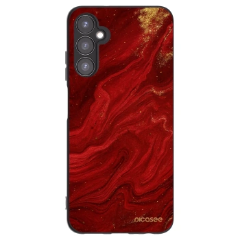 Picasee silikonowe czarne etui na Samsung Galaxy A05s A057G - Red