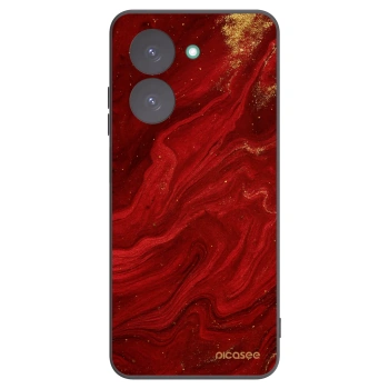 Picasee silikonowe czarne etui na Xiaomi Redmi A5 - Red