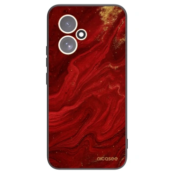 Picasee silikonowe czarne etui na Honor 400 5G - Red