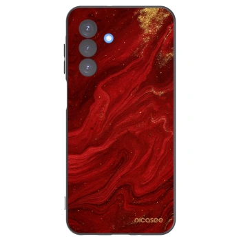 Picasee silikonowe czarne etui na Samsung Galaxy A17 5G - Red