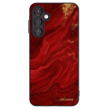 Picasee silikonowe czarne etui na Samsung Galaxy A16 4G - Red