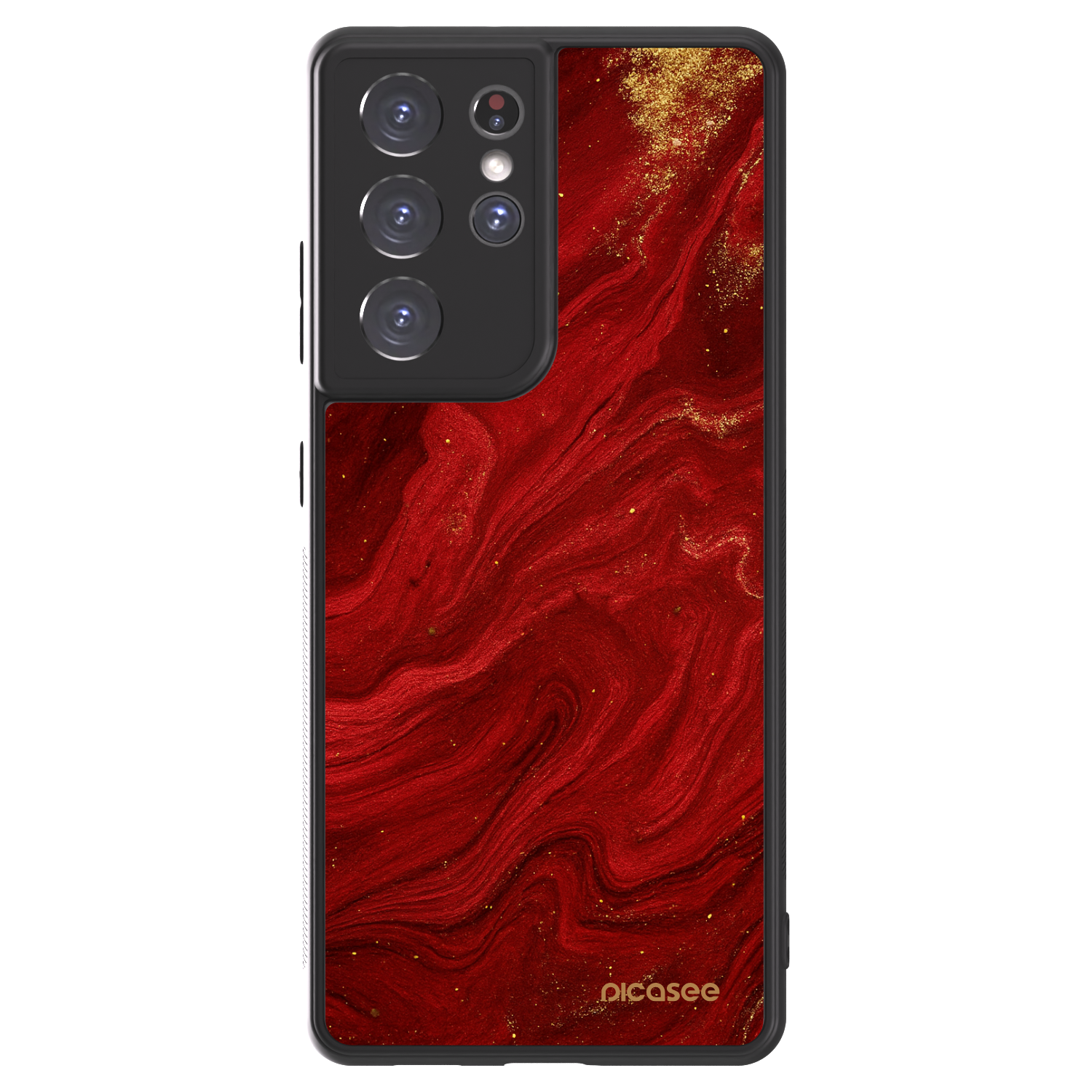 Picasee ULTIMATE CASE na Samsung Galaxy S21 Ultra 5G G998B - Red
