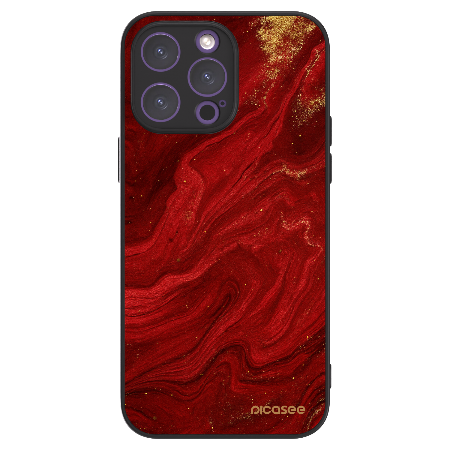 Picasee ULTIMATE CASE MagSafe pro Apple iPhone 14 Pro Max - Red