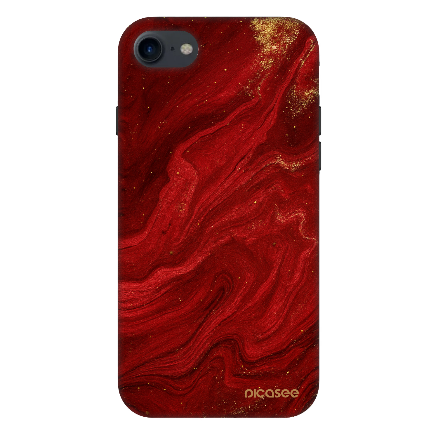 Picasee Fashion Case na Apple iPhone SE 2020 - Red