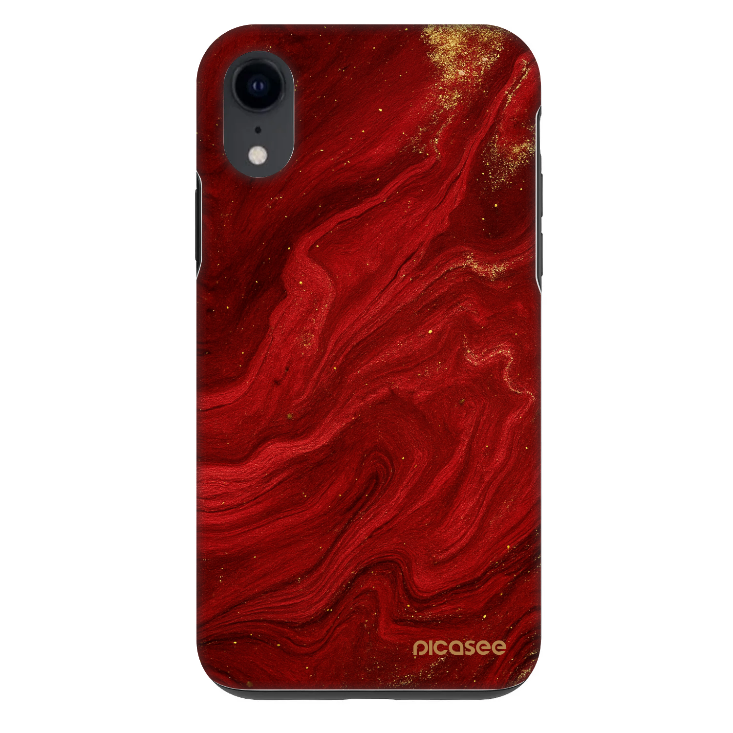 Picasee Fashion Case na Apple iPhone XR - Red