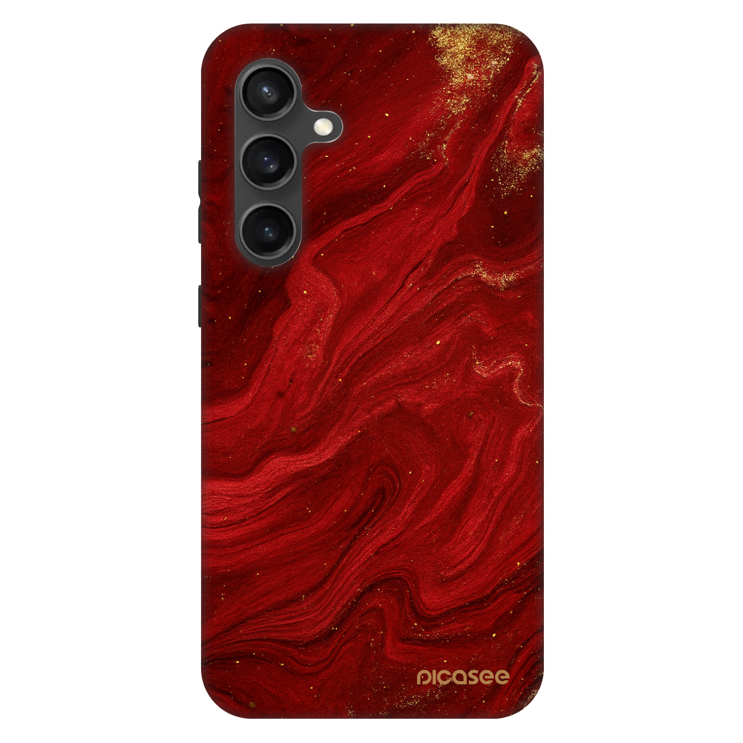 Picasee Fashion Case na Samsung Galaxy S24 FE S721B - Red