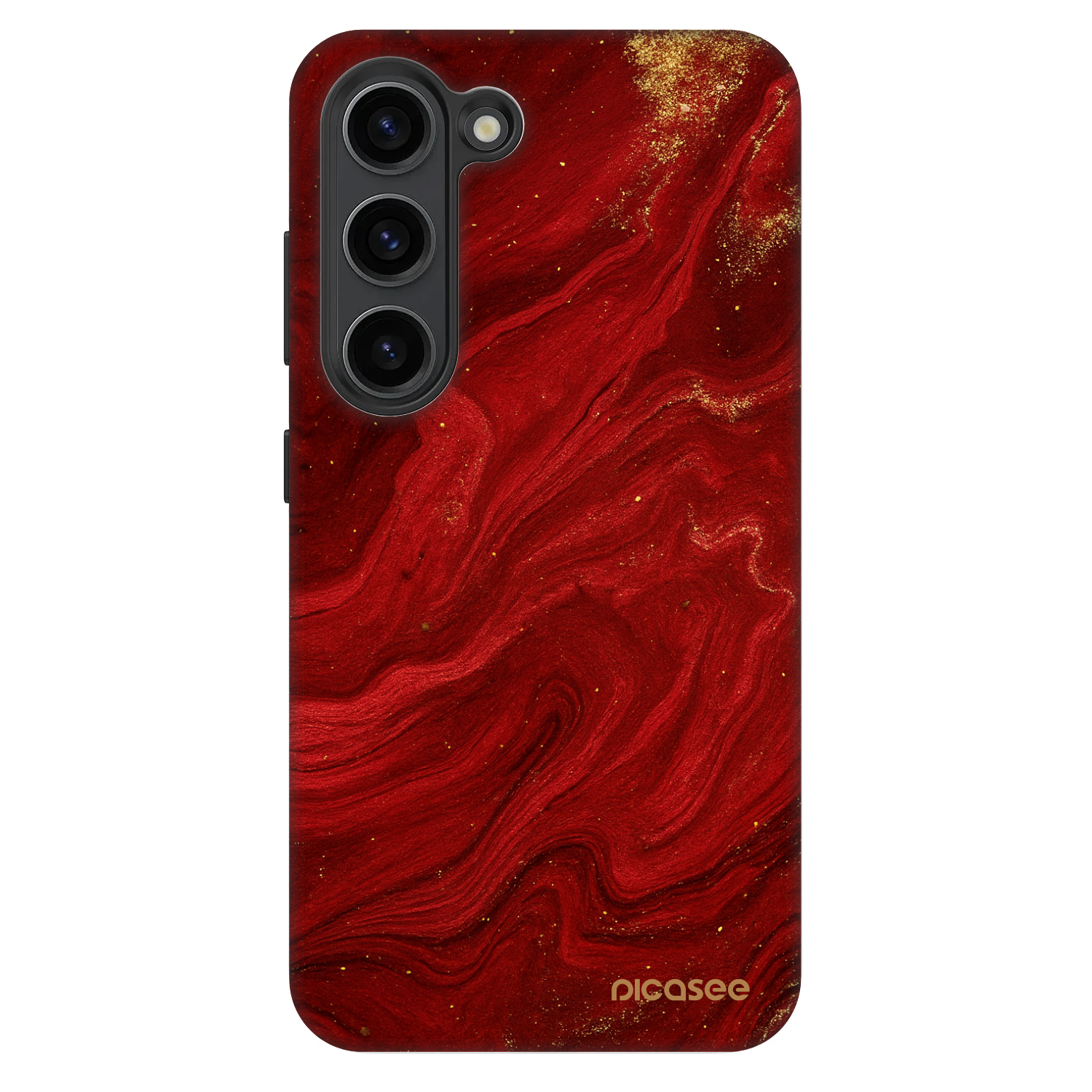 Picasee Fashion Case na Samsung Galaxy S23 5G - Red