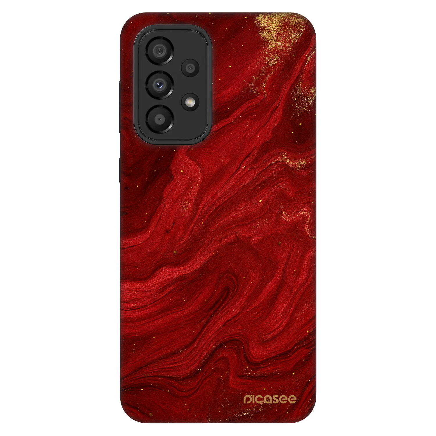 Picasee Fashion Case na Samsung Galaxy A33 5G A336 - Red